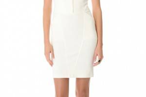 Catherine Malandrino Button Up Sleeveless Dress