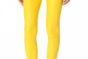 Catherine Malandrino Stretch Leather Pants