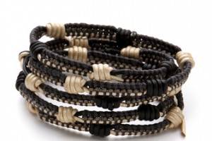 Chan Luu Black & Natural Wrap Bracelet