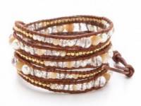 Chan Luu Cultured Freshwater Pearl Wrap Bracelet