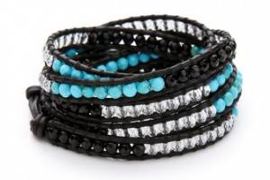 Chan Luu Mixed Agate Wrap Bracelet