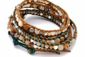 Chan Luu Natural Stone Wrap Bracelet