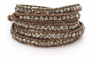 Chan Luu Pyrite Wrap Bracelet