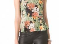 Charles Henry Peplum Top