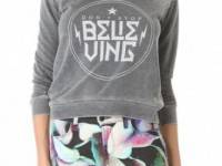 Chaser Don&#039;t Stop Believing Raglan Top