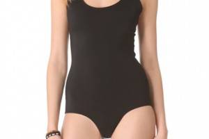 Cheap Monday T Back One Piece Swimsuit