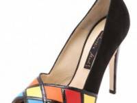 Chrissie Morris Rubiks Multicolored Pumps