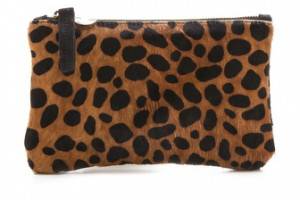 CLARE VIVIER Haircalf Wallet Clutch