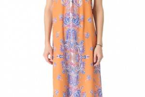 Clover Canyon Bordered Paisley Dress