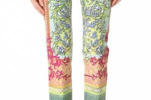 Clover Canyon Filigree Scarf Crop Pants