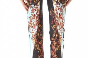 Clover Canyon Geo Filigree Cropped Pants