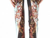 Clover Canyon Geo Filigree Cropped Pants