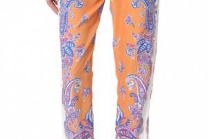 Clover Canyon Paisley Drawstring Pants