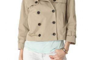 Club Monaco Alisa Short Trench