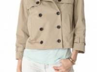 Club Monaco Alisa Short Trench