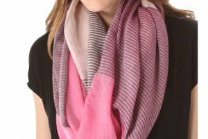 Club Monaco Subtle Stripe Scarf