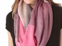 Club Monaco Subtle Stripe Scarf