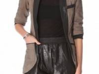 Cote By Improvd Betia Leather Blazer