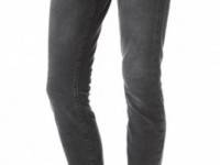 Current/Elliott High Waisted Cropped Skinny Jeans