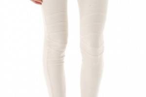 Current/Elliott The Moto Ankle Skinny Jeans