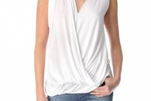 Cut25 by Yigal Azrouel Draped Modal Top