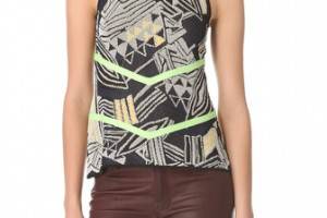 Cut25 by Yigal Azrouel Space Jam Techno Top