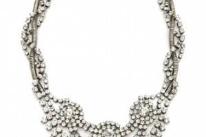 DANNIJO Vala Clear Crystal Necklace