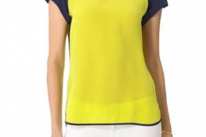 David Lerner Colorblock Tee