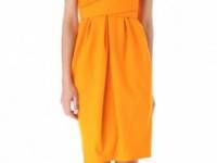 David Szeto Samantha One Shoulder Dress