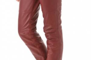 Derek Lam Leather Pants