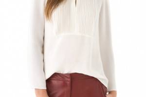 Derek Lam Long Sleeve Blouse