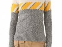 Derek Lam Long Sleeve Ski Sweater