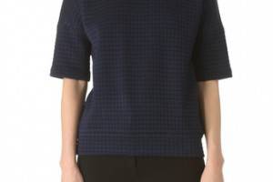 Derek Lam Short Sleeve Pullover