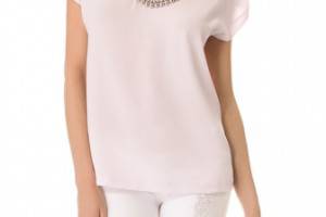 Diane von Furstenberg Acedia Silver Ball Top