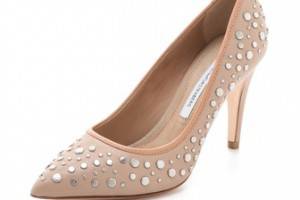 Diane von Furstenberg Alina Studded Pumps