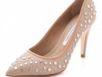 Diane von Furstenberg Alina Studded Pumps