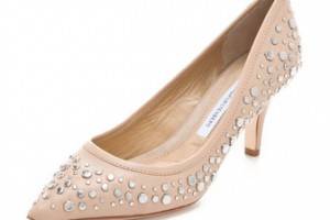 Diane von Furstenberg Antion Studded Pumps