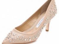 Diane von Furstenberg Antion Studded Pumps