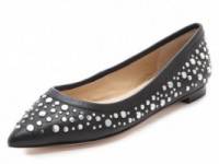 Diane von Furstenberg Ara Studded Flats