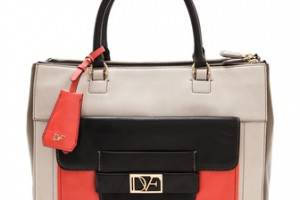 Diane von Furstenberg Eva Colorblock Bag