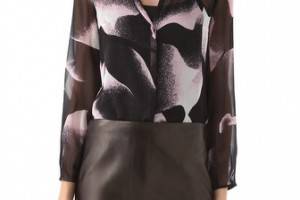 Diane von Furstenberg Gale Chiffon Blouse