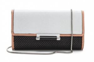 Diane von Furstenberg Gracie Bar Clutch