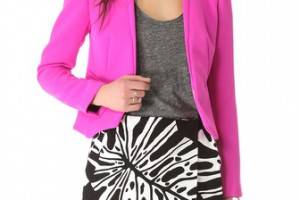 Diane von Furstenberg Illene Double Crepe Blazer