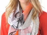 Diane von Furstenberg Spencer Embellished Scarf