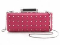 Diane von Furstenberg Tonda Studded Clutch