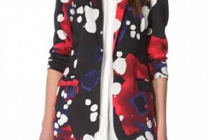 Diane von Furstenberg Vint Stretch Blazer