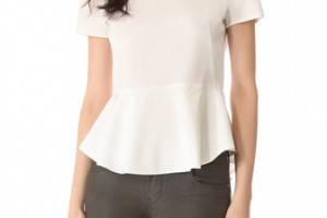 DKNY Peplum Blouse