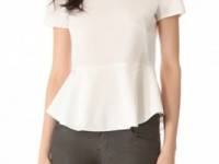 DKNY Peplum Blouse