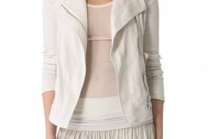 Donna Karan New York Asymmetrical Zip Jacket