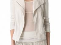 Donna Karan New York Asymmetrical Zip Jacket
